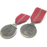 Two Eastern Front German WWII medals