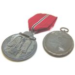 Two German WWII medals,