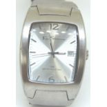 Gents all stainless steel Ben Sherman wristwatch,