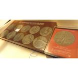 Boxed set of coins,