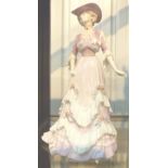 Coalport Lady Evelyn figure, limited edition,