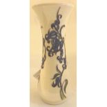 Moorcroft small blue Columbine vase