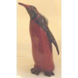 Royal Doulton flambe penguin,
