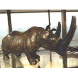 Leather Rhino model,