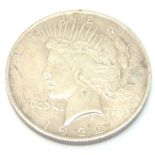 1922 American silver Liberty dollar