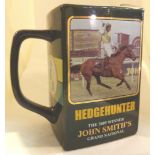 2005 John Smiths half pint Grand National water jug limited edition 111/200 Hedgehunter with