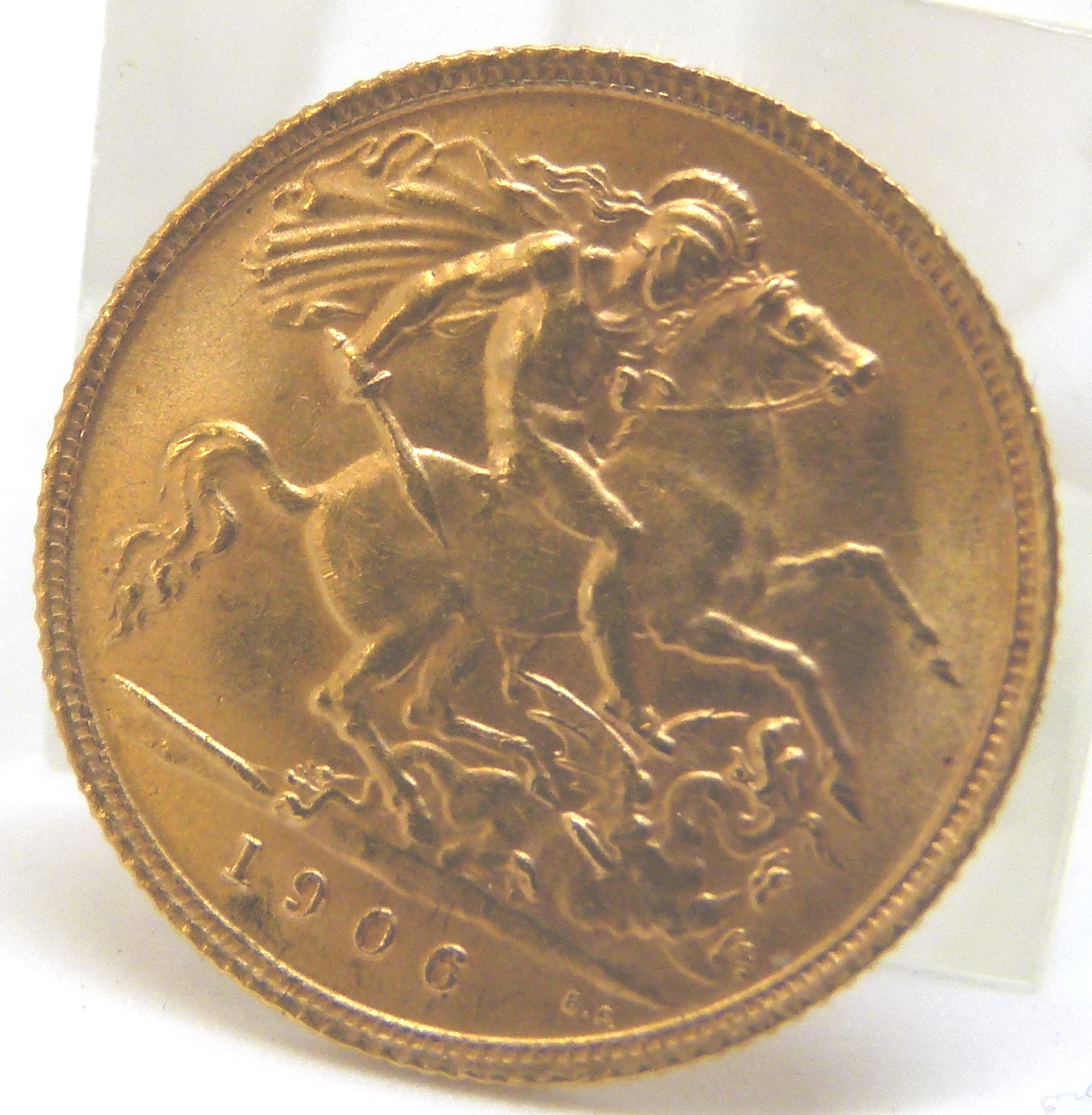 Edward VII half sovereign dated 1906 - Image 2 of 2