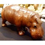 Leather Hippo model,