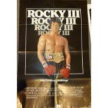 One sheet original USA poster of Rocky I