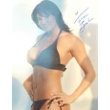 Signed Traci Brooks TNT Wrestling Star w