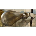 Chrome boat propeller, L: 30 cm