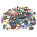 Collection of mixed semi precious stones of mixed sizes