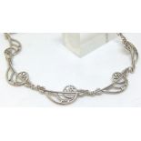 Sterling silver celtic necklace from Carrick Jewellers