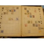 Illustrated Victoria era postage stamp albums including Chinese stamps