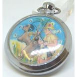 Erotic pocket watch,