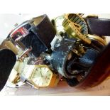 Collection of mixed movement wristwatches