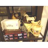 Large collection of whisky related barware including miniatures