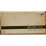 Boxed advertising Benedictine set