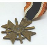 German WWII Merit Cross with ribbon