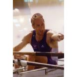 Signed Sir Steve Redgrave Olympic gold p