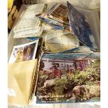 Collection of vintage postcards