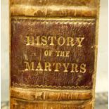History of the Martyrs by the Reverend Blomfield published by Brightly and Co Bungay 1810