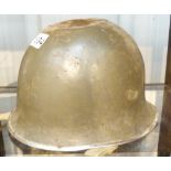 Military metal helmet