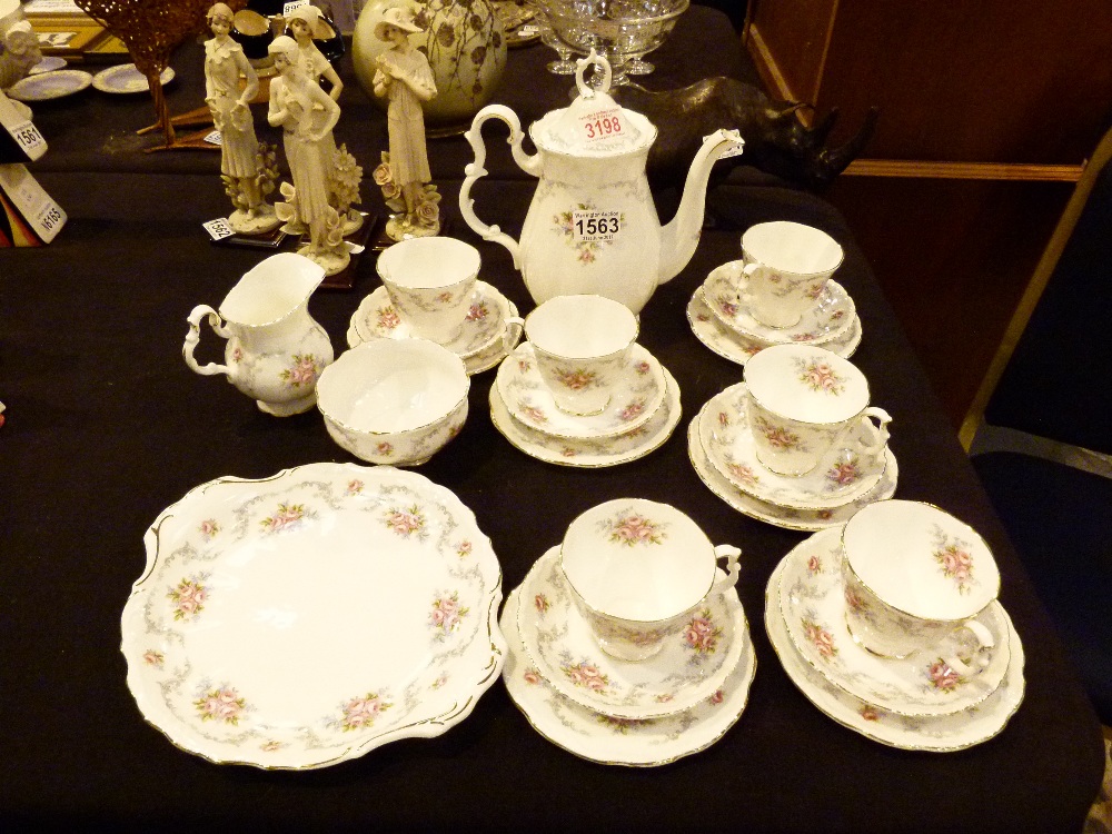 Royal Albert Tranquillity pattern tea set,