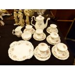 Royal Albert Tranquillity pattern tea set,