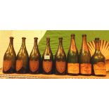 Eight bottles of good quality champagne,