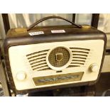 Vintage Ultra bakelite radio