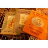 Three first edition Beatrix Potter books, Tale of Jeremy Fisher,