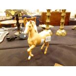 Beswick Palamino Galloping horse figurine