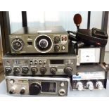 Mixed Ham radio/CB items, Daiwa Search 9, Lowe VHF moniter receiver ASV-1515,