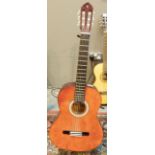 Six string acoustic Valencia guitar