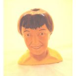Lorna Bailey bust, signed in gold, number 48/100,