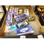 Ten boxed diecast vehicles including Morris 1000,