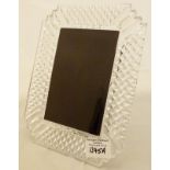 Waterford crystal photograph frame