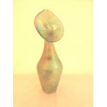 Jack in the Pulpit iridescent vase by Heron Glass,