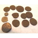 Quantity of Roman and other similar coins