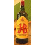 1 litre of J&B whisky,