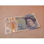 AK47 £5 note,