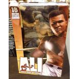 45cm talking motion activated sound Muhamed Ali by Neca