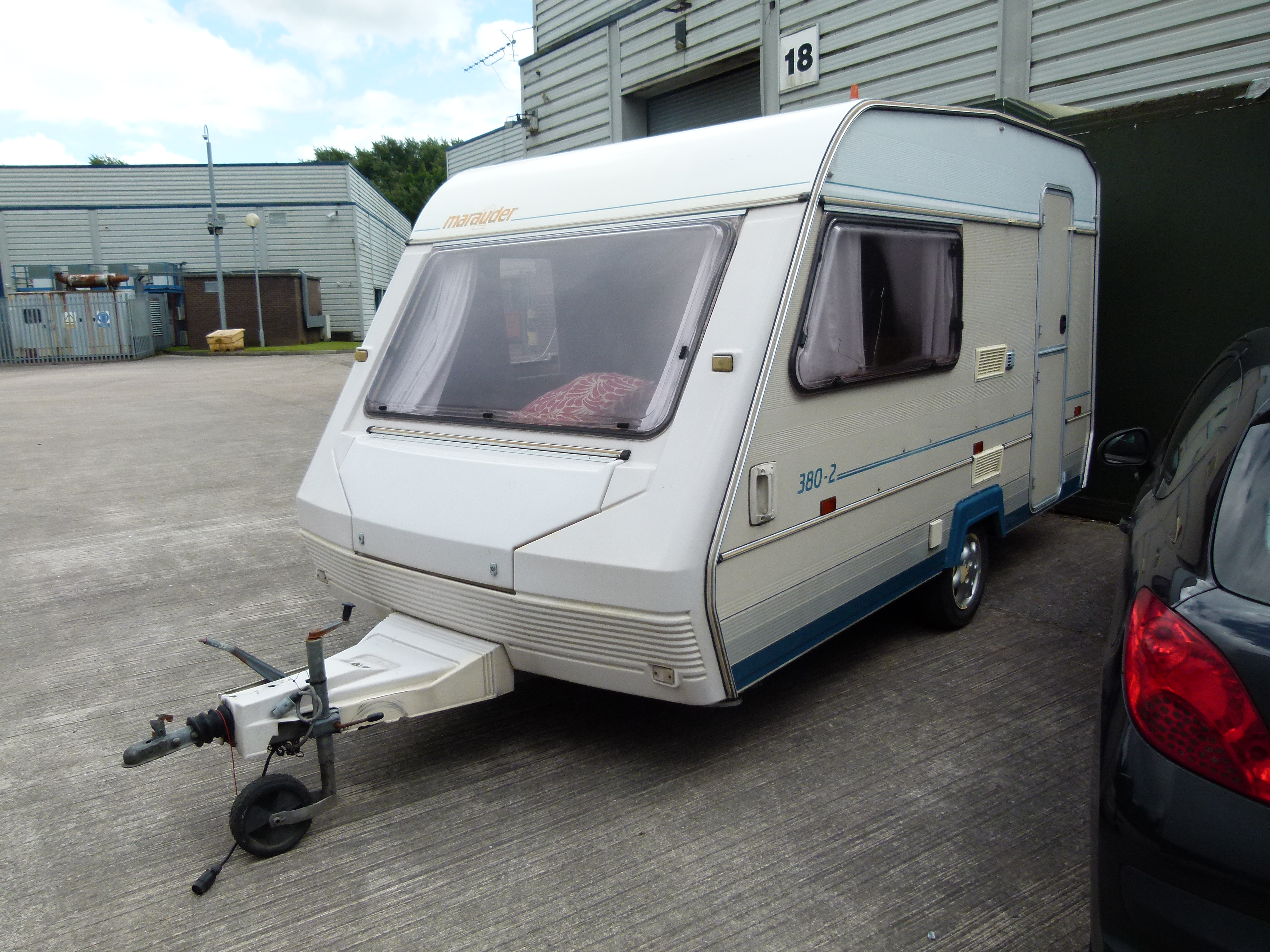 Marauder 380-2, two berth caravan,