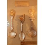 Seoul 1988 Olympics commerative spoon set cased,