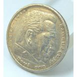 1938 German silver coin