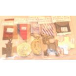 Copy medals, Victoria Cross, Waterloo medal, George V DFC,