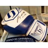 Signed Ricky Hatton boxing glove,