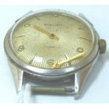 Vintage Poljot Russian mechanical wristwatch head,