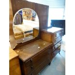 Three piece bedroom suite wardrobe,